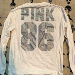 VS Pink long sleeves tee shirt